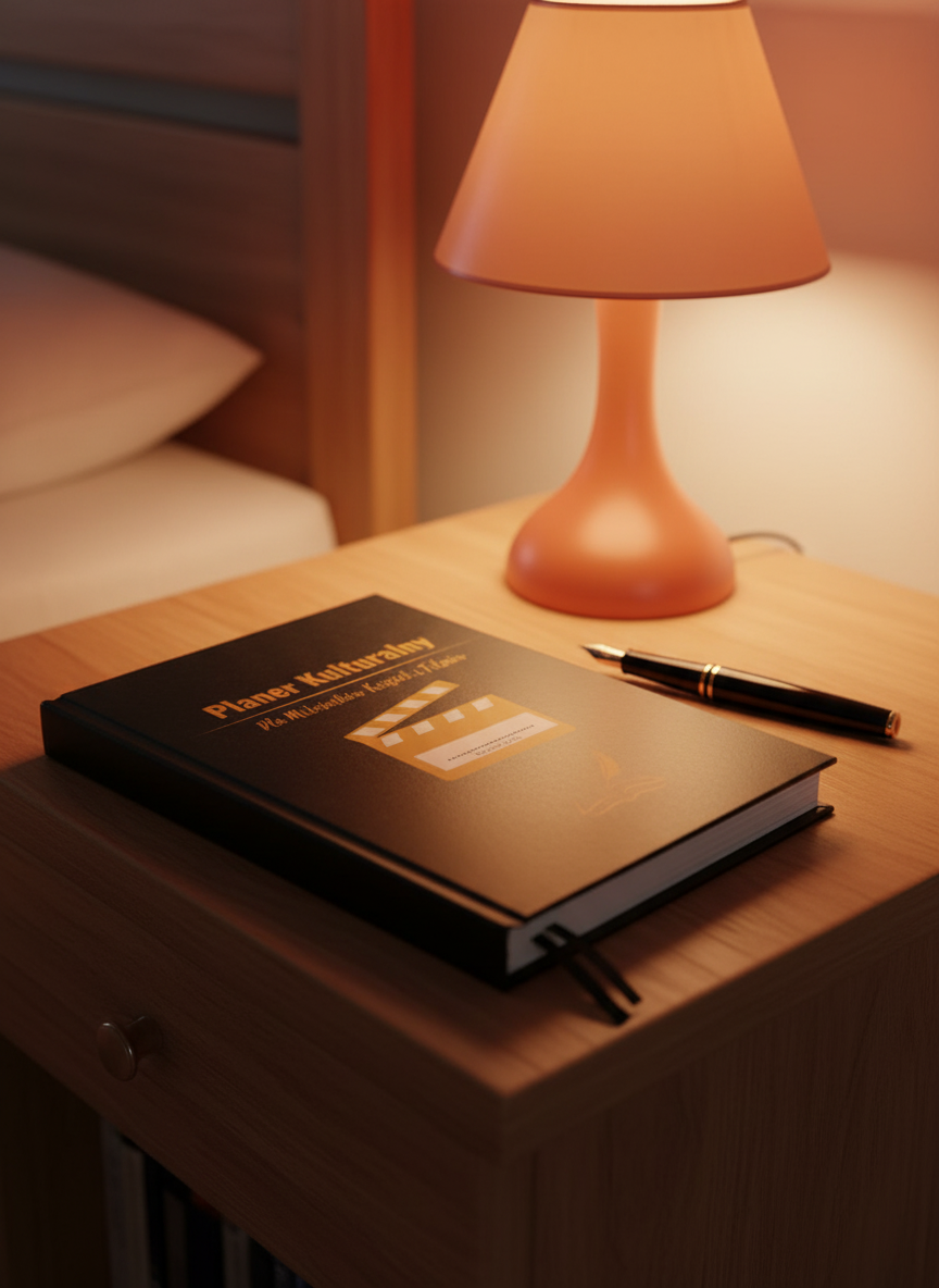 Planer na stoliku nocnym